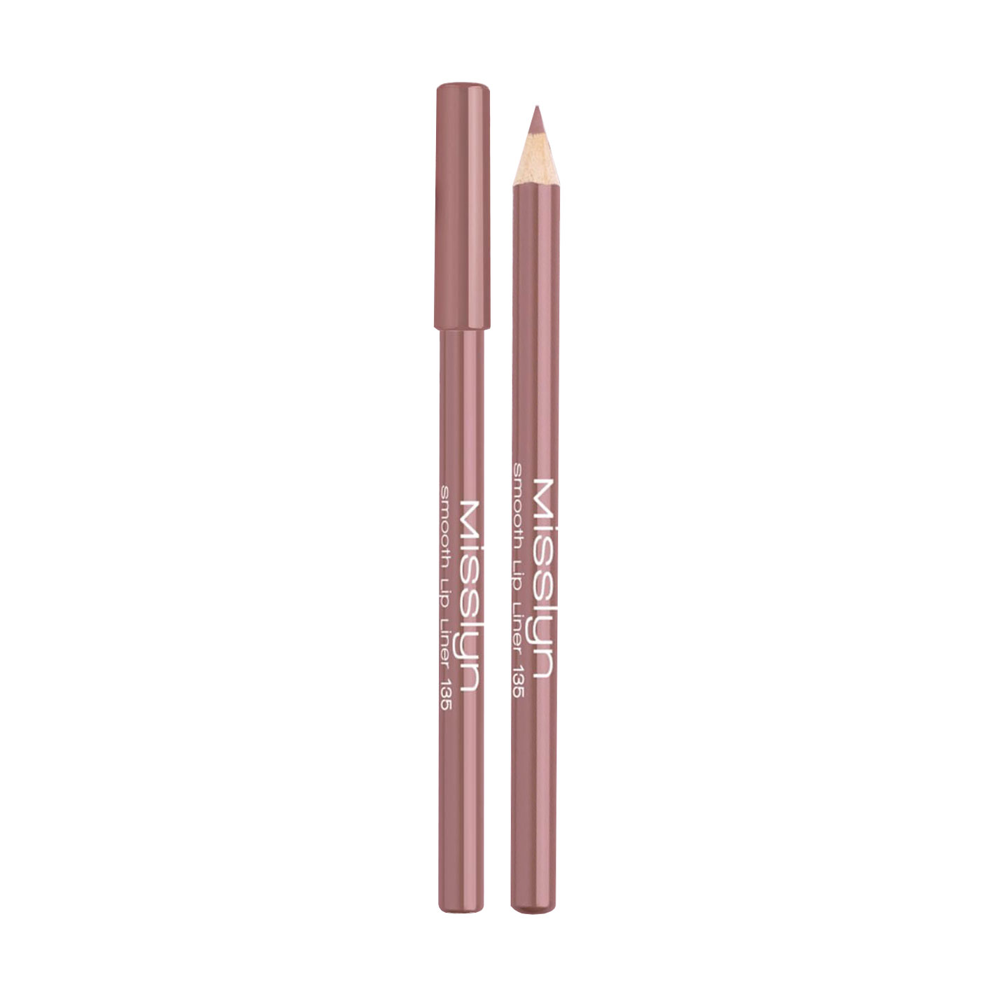 Олівець для губ Misslyn Smooth Lip Liner 135, 0.78 г